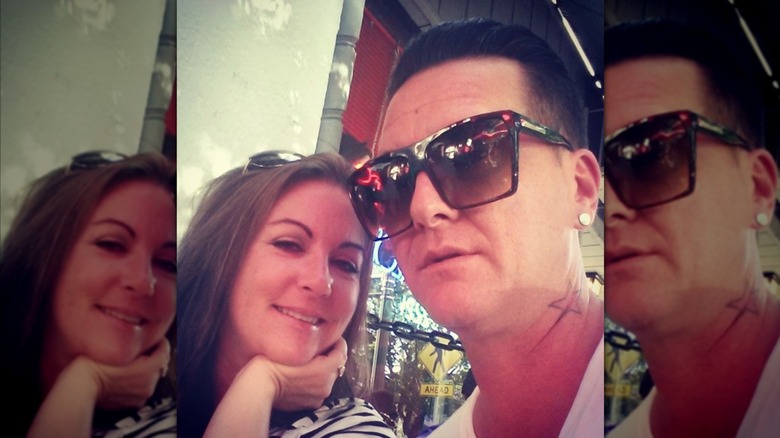 Seth Aaron Henderson in a photo with his wife Tina