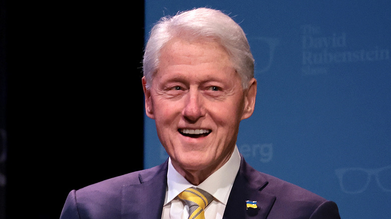 Bill Clinton smiling
