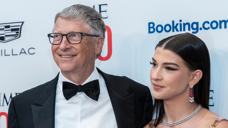 Phoebe Gates with Bill Gates