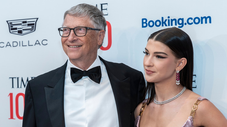 Bill Gates and Phoebe Gates smiling together
