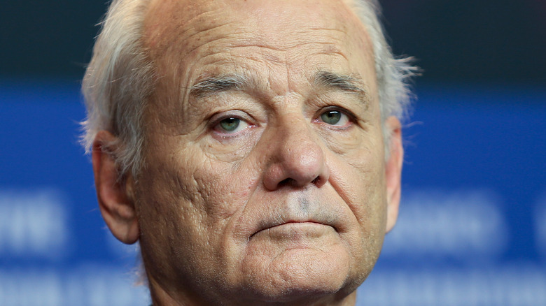 Bill Murray looking upset