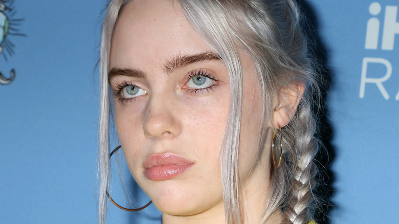 Billie Eilish posing 