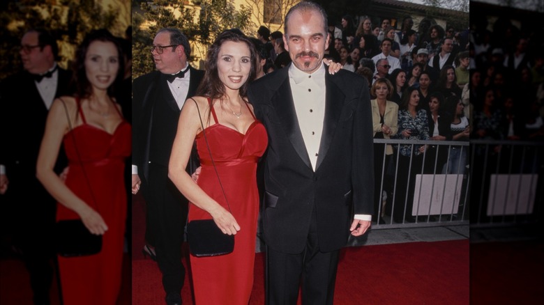 Pietra Dawn Cherniak with her arm around Billy Bob Thornton at an event