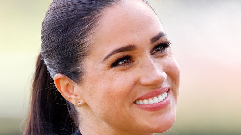 Meghan Markle smiling