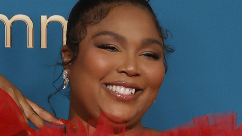 Lizzo at the 2022 Emmy Awards