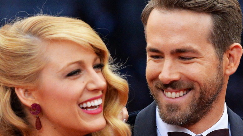 Blake Lively and Ryan Reynolds on the red carpet