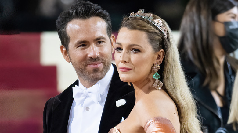 Ryan Reynolds and Blake Lively at 2022 Met Gala