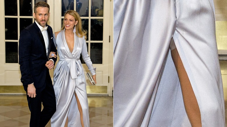 Blake Lively and Ryan Reynolds at a state dinner in 2016