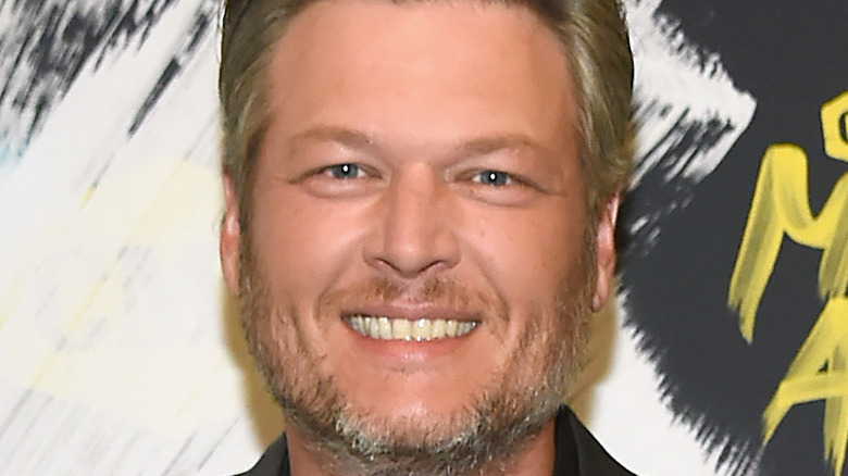 Blake Shelton smililing