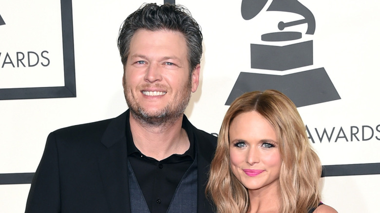 Blake Shelton and ex-wife Miranda Lambert
