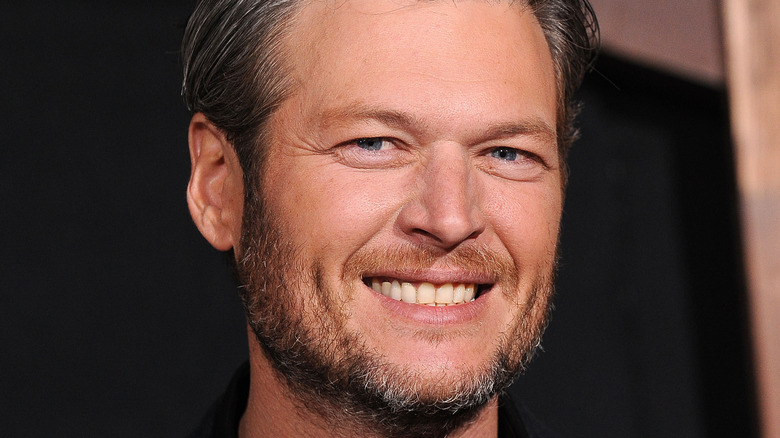 Blake Shelton at a movie premiere in L.A.