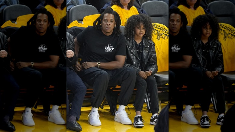 Jay-Z and Blue Ivy Carter
