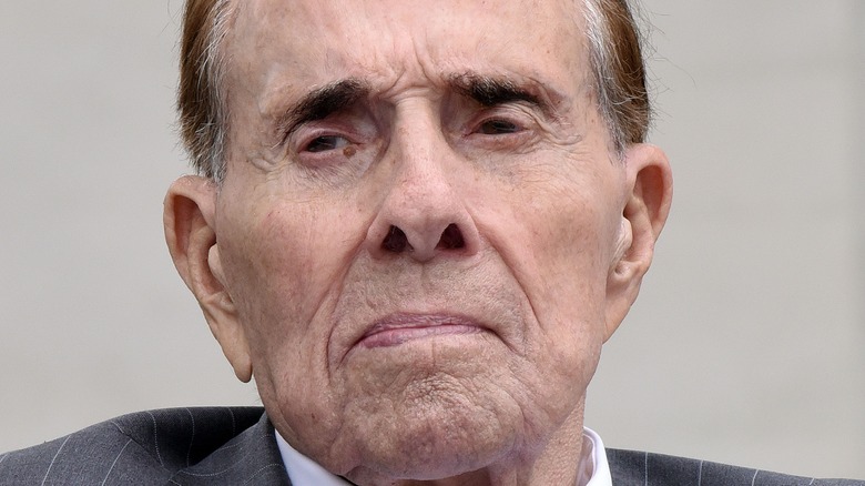 Bob Dole unsmiling