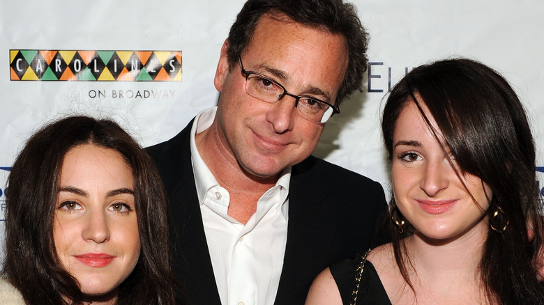 Bob Saget on the red carpet. 