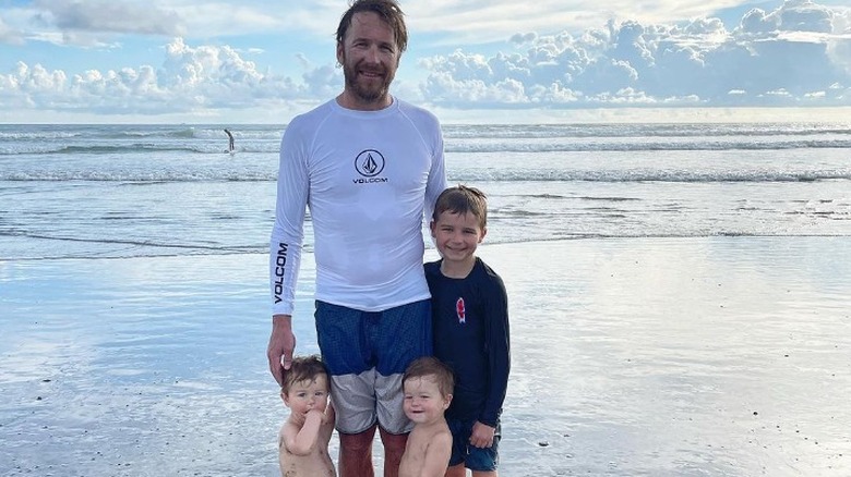 Bode Miller with his sons