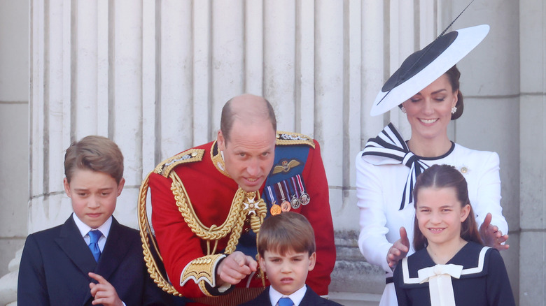 Royals on the Buckingham Palace balcony