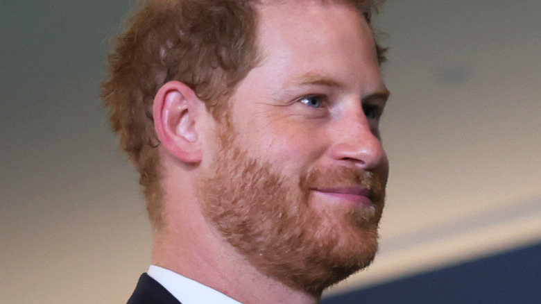 Prince Harry up close