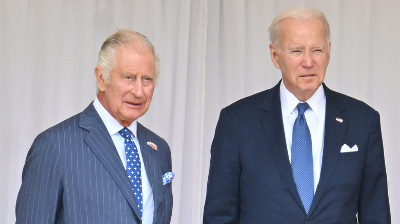 King Charles III and President Joe Biden