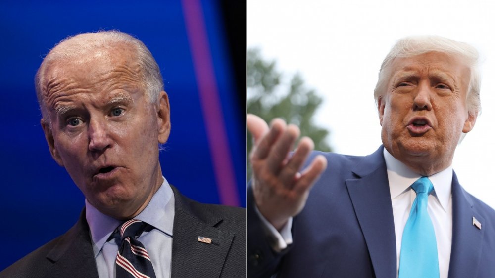 Joe Biden and Donald Trump