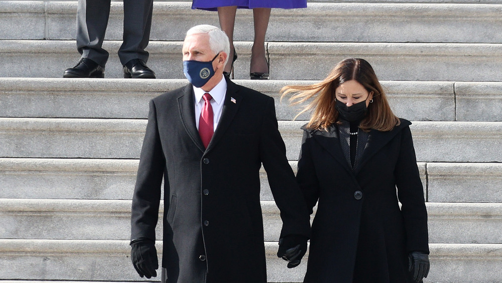 Mike Pence and Karen Pence 