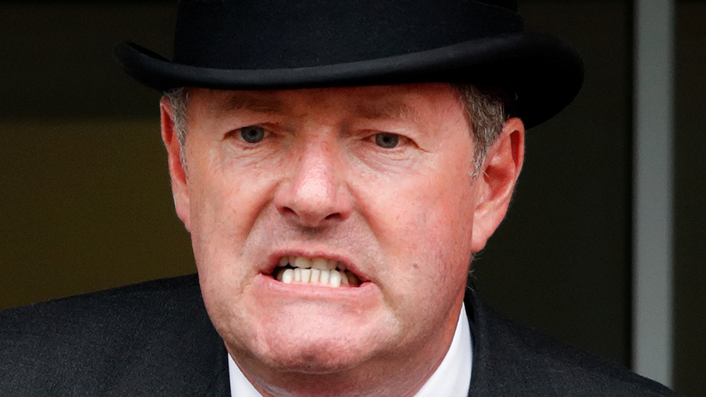 Piers Morgan scowling