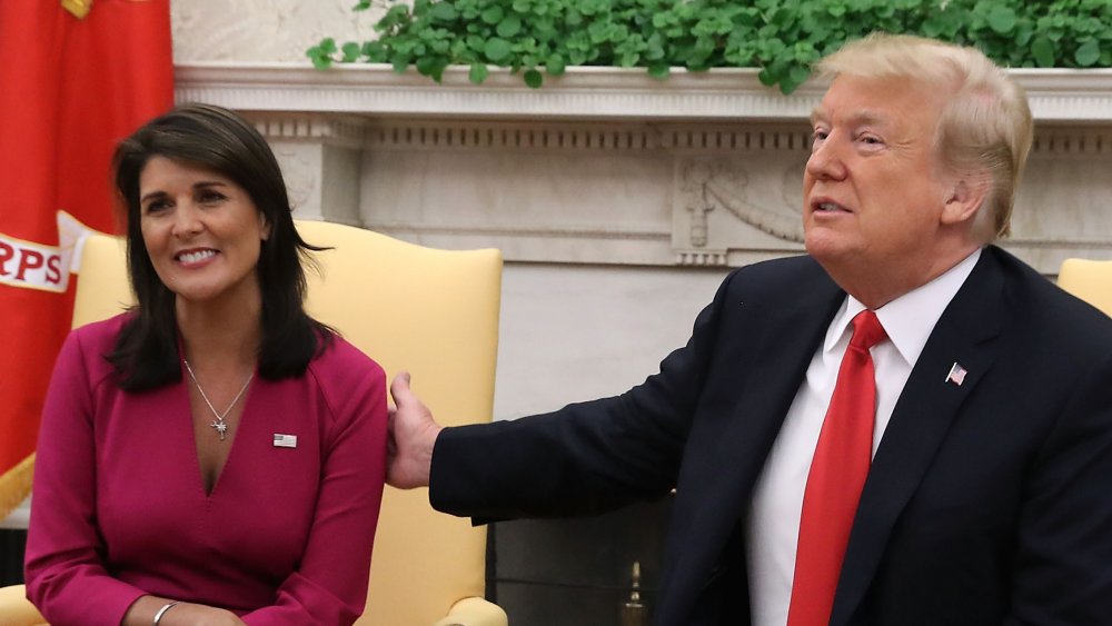 Nikki Haley, Donald Trump