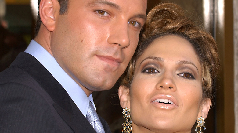 Ben Affleck and Jennifer Lopez posing together