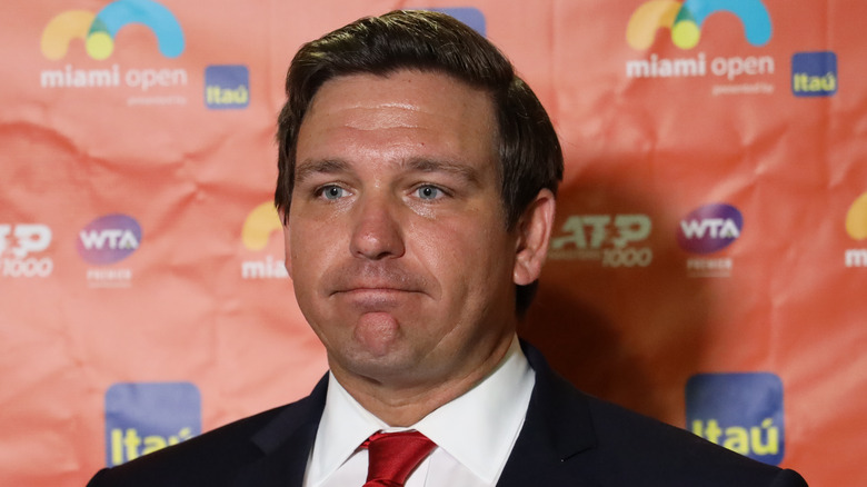 Ron DeSantis at an event in Florida in 2019