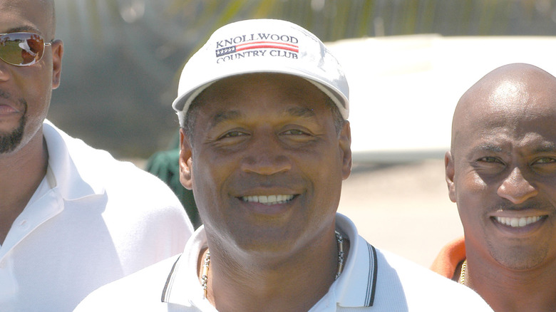 O.J. Simpson smiling