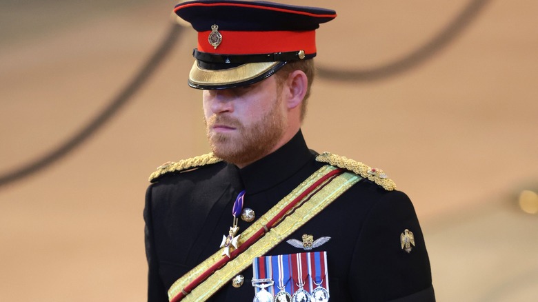 Prince Harry military uniform