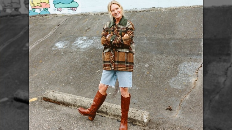 Emily Henderson smiling at the camera