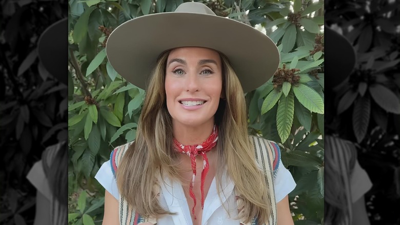 Kim Wolfe staring at the camera