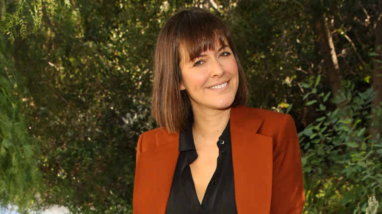 Leanne Ford posing at an event