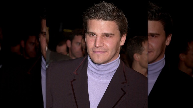 David Boreanaz at the 2001 premiere of "Valentine"