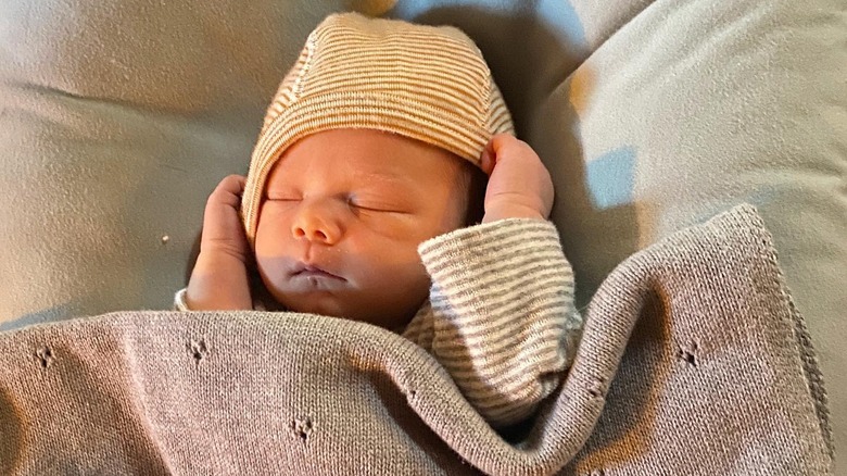 Bonnie Wright and Andrew Lococo's son Elio