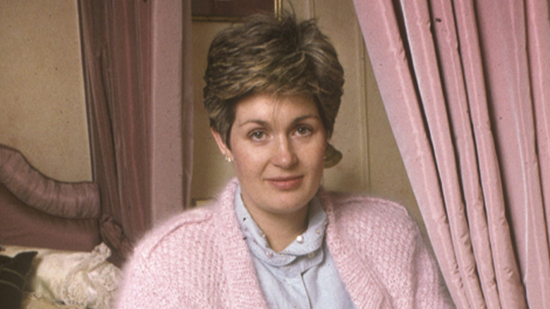 Sharon Osbourne smiling