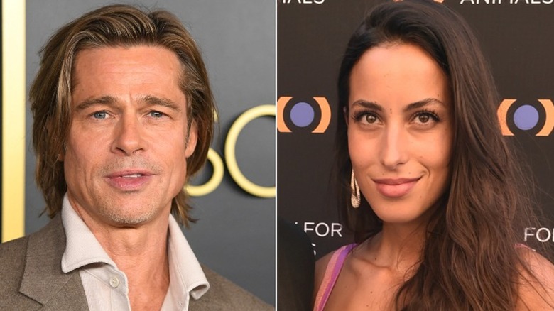 Brad Pitt and Ines de Ramon attending events