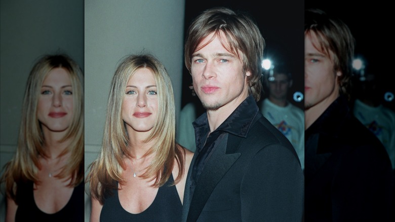 Jennifer Aniston & Brad Pitt in 2000