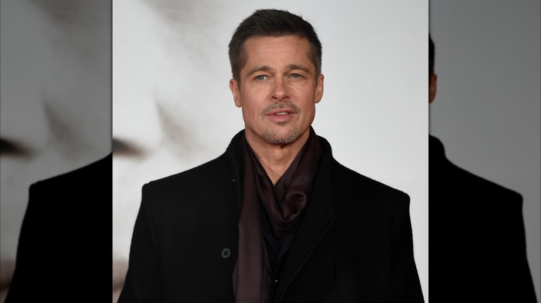 Brad Pitt at a premiere in 2016