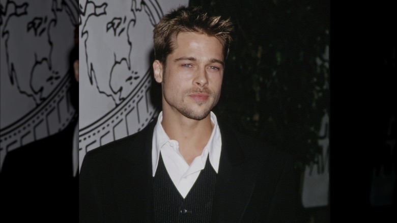 Brad Pitt at the 1995 Golden Globe Awards