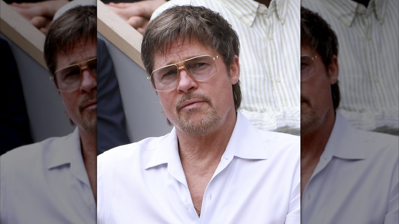 Brad Pitt at the 2026 Grand Slam Tournament
