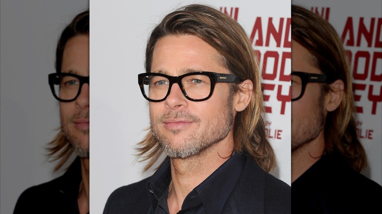 Brad Pitt at the 2011 premiere of "In the Land of Blood and Honey."