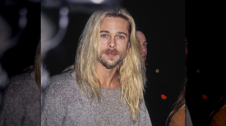Brad Pitt at the 1994 premiere of "Legends of the Fall"