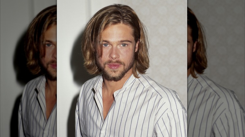 Brad Pitt in a 1992 photo