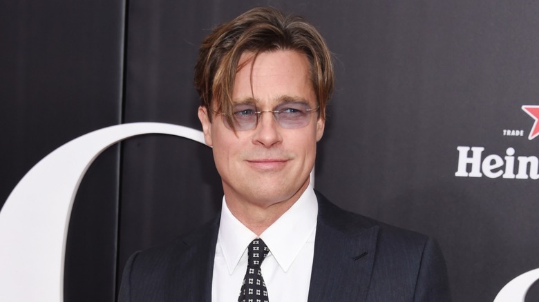 Brad Pitt at the premiere of "The Big Short" in 2015