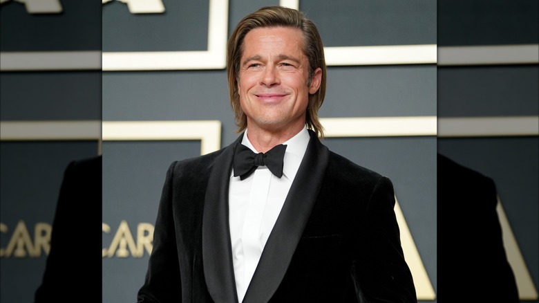 Brad Pitt at the 2020 Academy Awards
