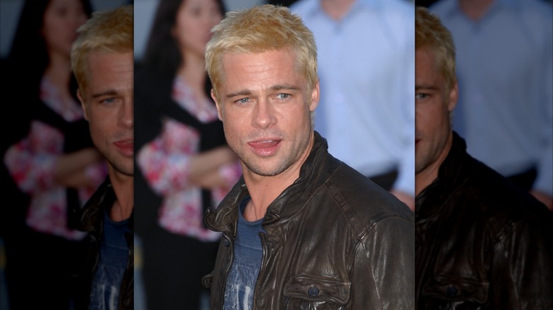 Brad Pitt at the 2005 premiere of "Mr. & Mrs. Smith"