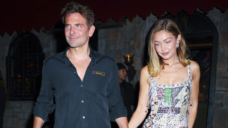 Bradley Cooper walks hand-in-hand with Gigi Hadid
