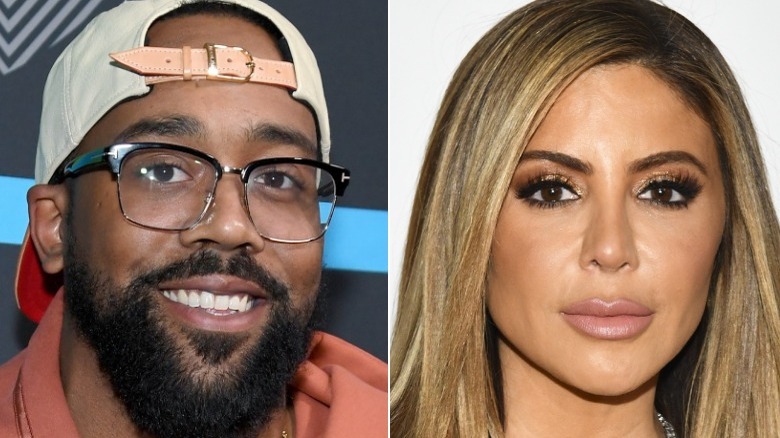 Larsa Pippen and Marcus Jordan at events 