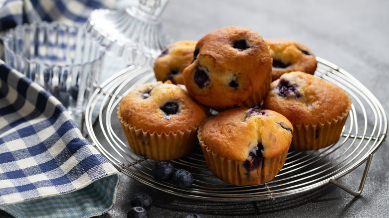 blueberry muffins